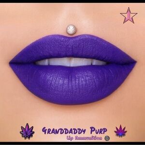 Jeffree Star | ‘Granddaddy Purp’ Lip Ammunition | NiB super rare purple-blue 💄